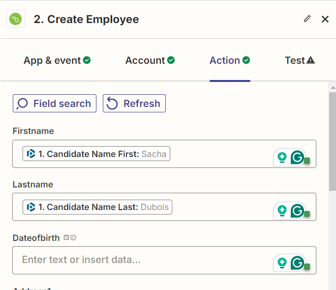 Comment créer un employé dans BambooHR ? | Parseur®