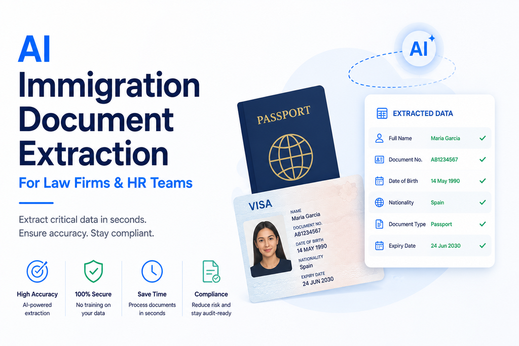 Cover image for AI Immigration Document Extraction for Law Firms and HR Teams