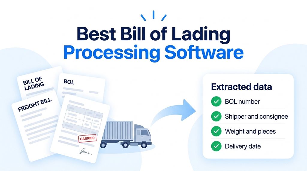 Cover image for Best Bill of Lading Processing Software in 2026