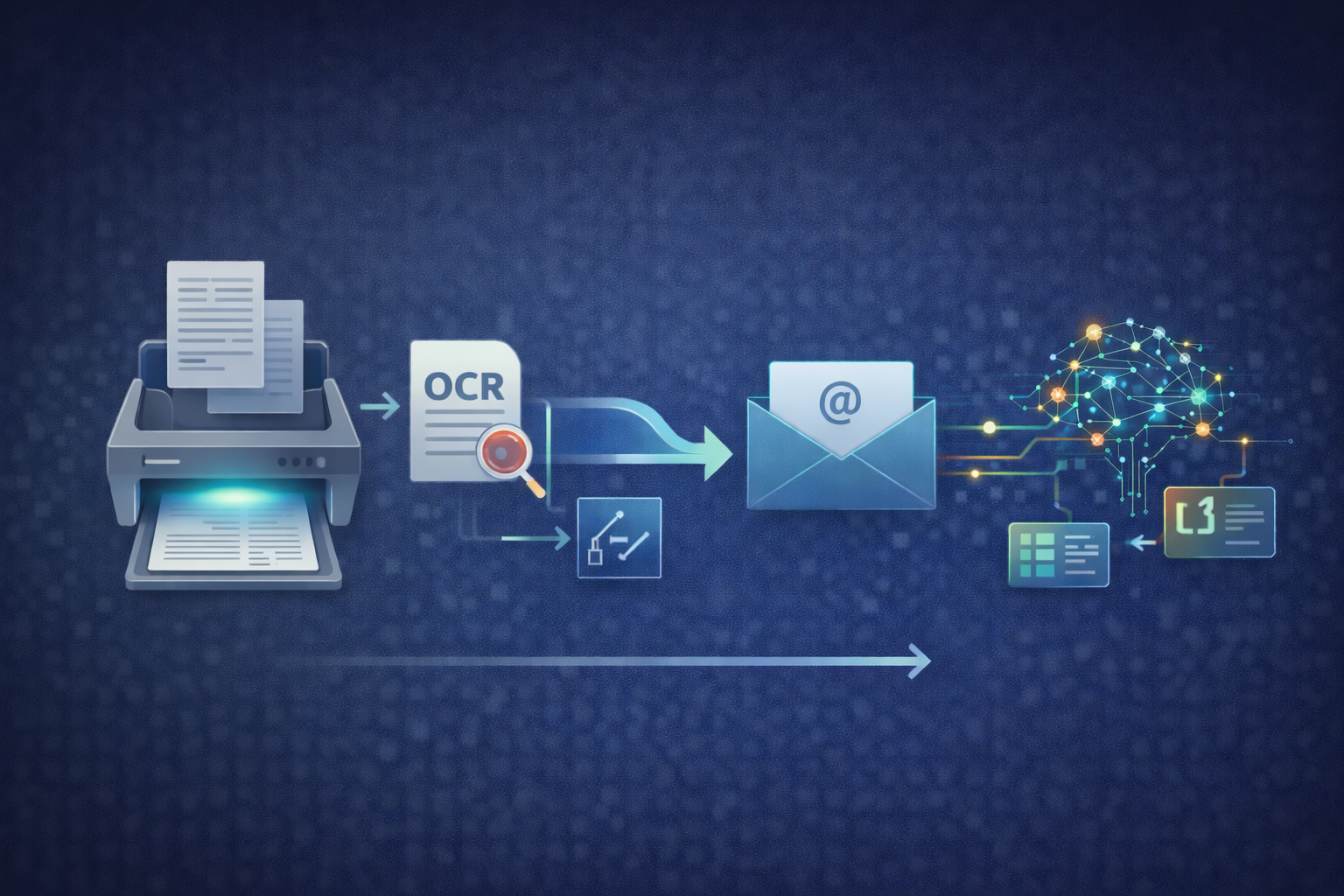 OCR이 더 이상 필요 없는 시대: AI 이메일 파싱으로 스캔 건너뛰기 | Parseur®