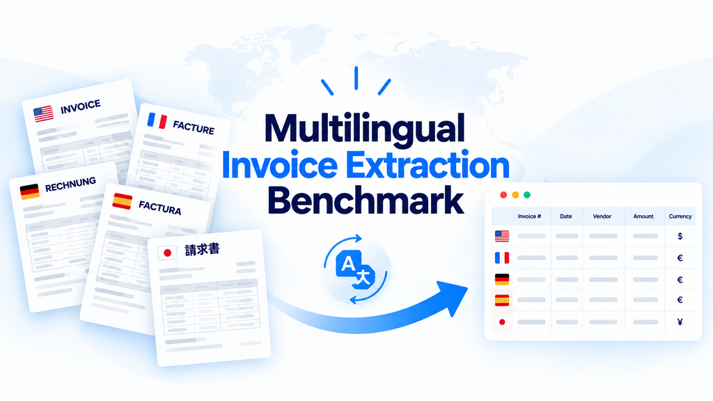 Cover image for Multilingual Invoice Extraction Benchmark 2026