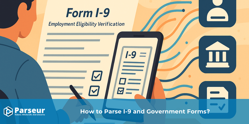 Cover image for Wie können I-9 und staatliche Formulare automatisch ausgelesen werden?