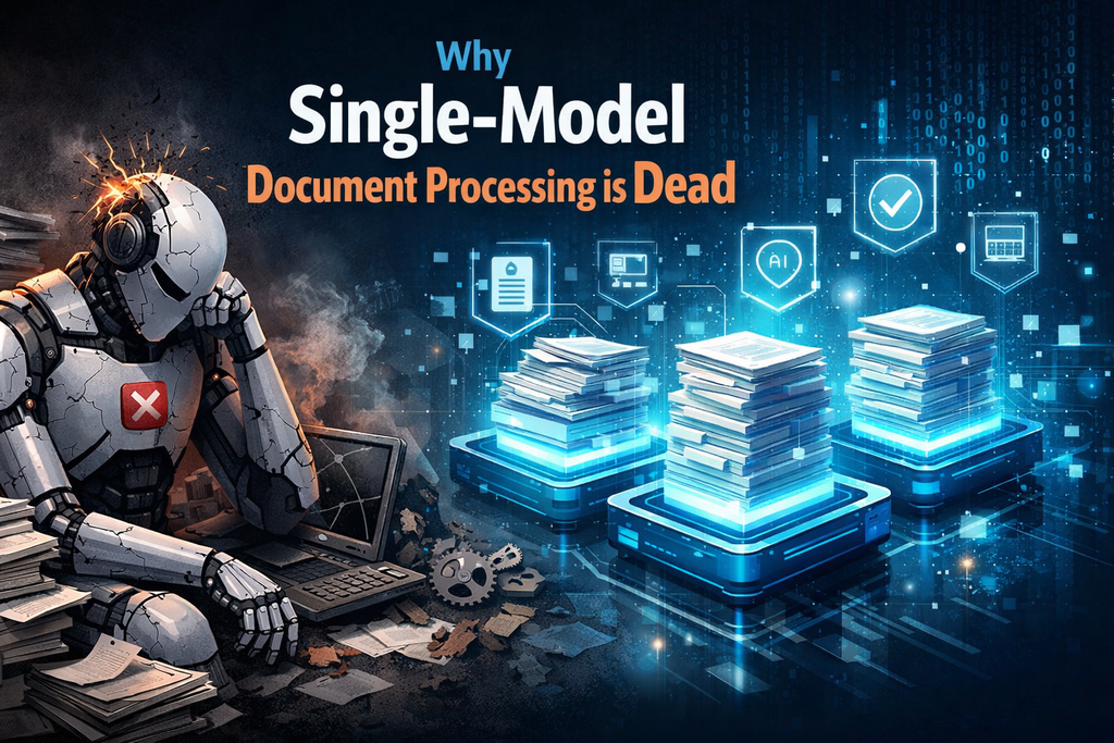 Cover image for Why Single-Model Document Processing is Dead?