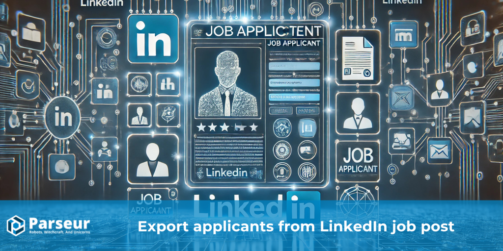 Cover image for Export applicants from a LinkedIn job post in 5 easy steps