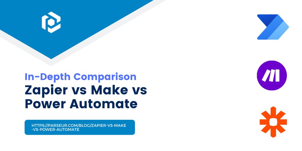 Cover image for Zapier vs Make vs Power Automate