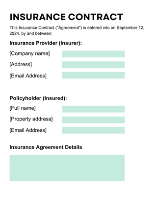 Extract Data from Insurance Contracts with AI | Parseur®