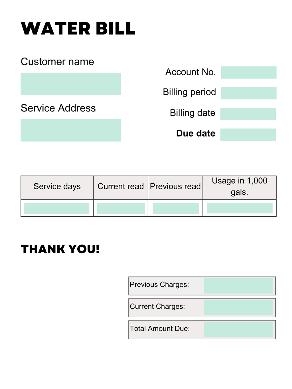 AI-Powered Water Bill Data Extraction cover image
