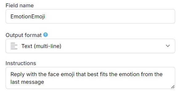 A screen capture of emotion emoji