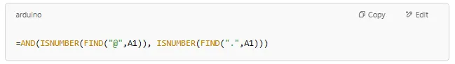 Enter the formula A screen capture of Excel