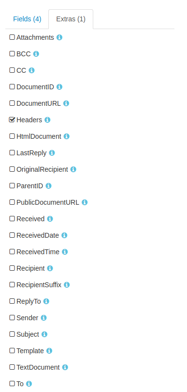 New Email headers metadata field | Parseur®