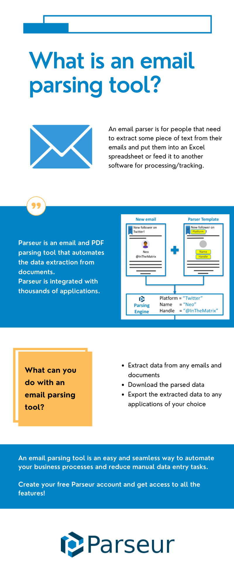 php email parser