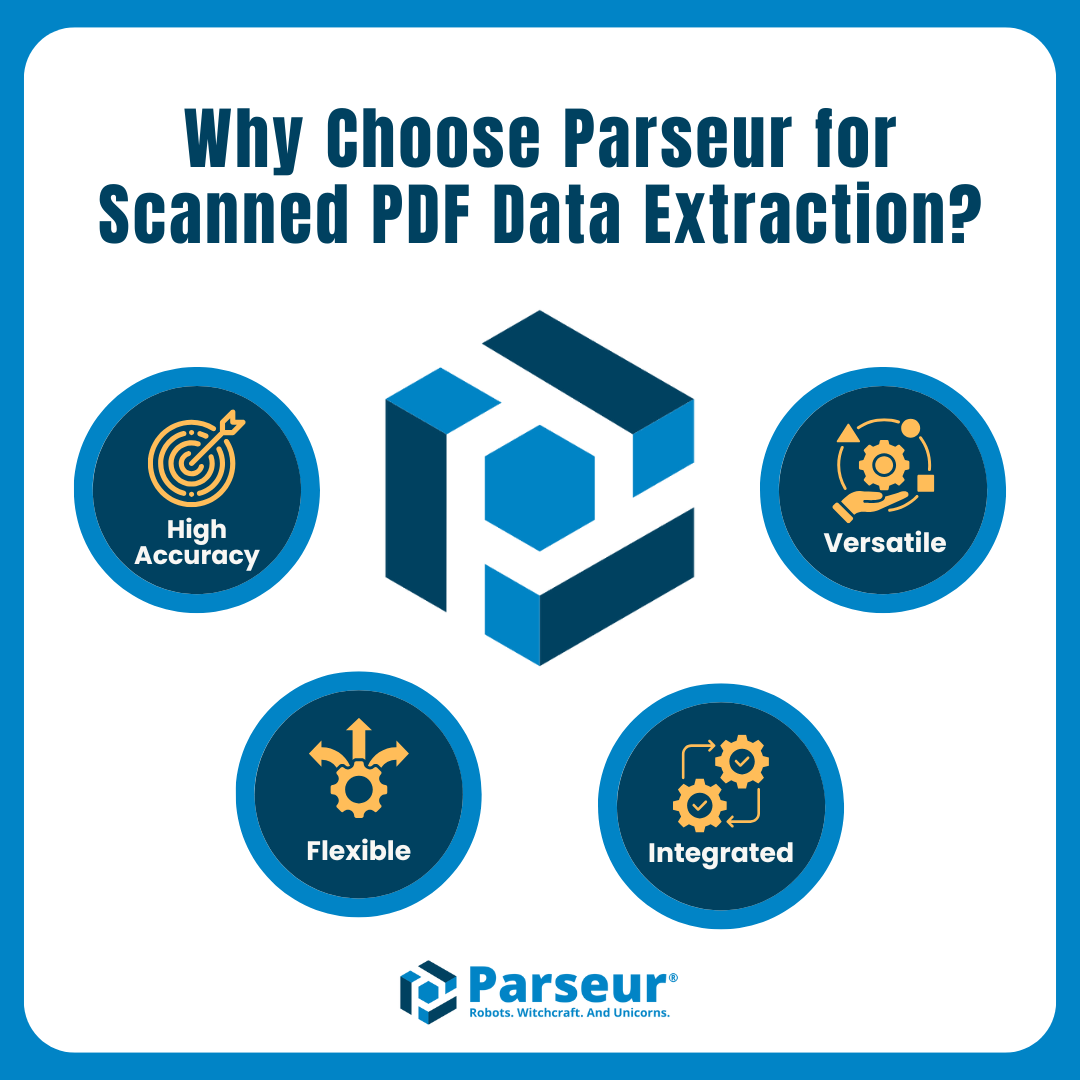 Extract Data From a Scanned PDF? | Parseur®