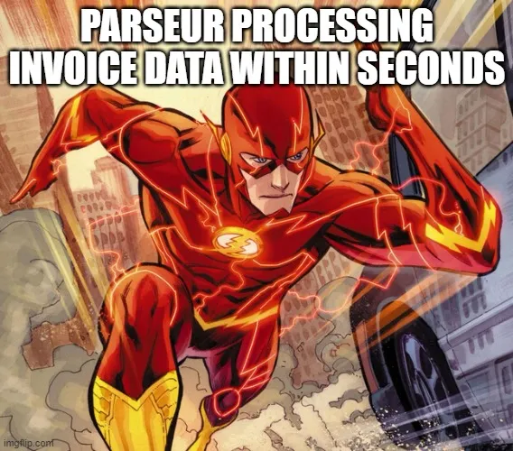 Parseur extracting data at lightning speed